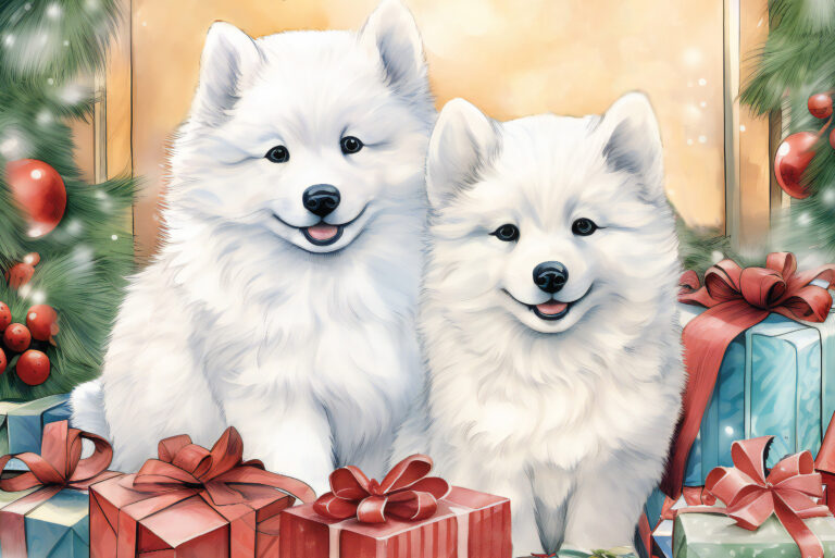 Introducing, “Paws & Presents, A Christmas Puppy Coloring Book”